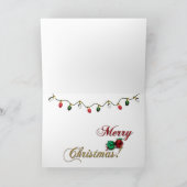 Weihnachtskarte Feiertagskarte (Innenseite)