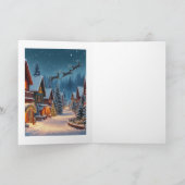 Weihnachtskarte Feiertagskarte (Innenseite)