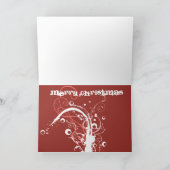 Weihnachtskarte Feiertagskarte (Innenseite)
