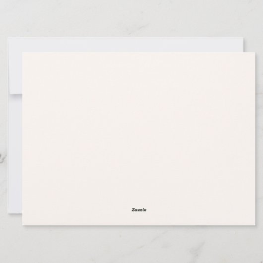 Weihnachtskarte Feiertagskarte (Rückseite)