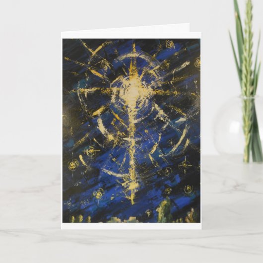 Weihnachtskarte Feiertagskarte (Vorderseite)