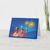 Weihnachtskarte Feiertagskarte (Vorderseite)