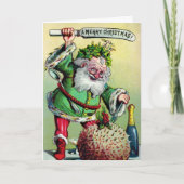 Weihnachtskarte Feiertagskarte (Vorderseite)