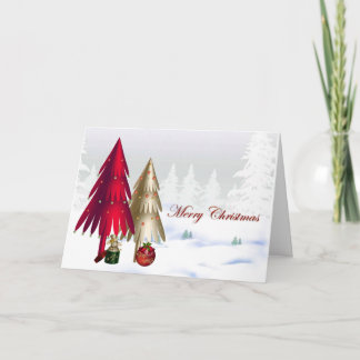 Weihnachtskarte Feiertagskarte
