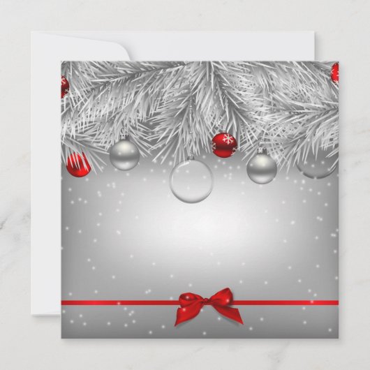 Weihnachtskarte Feiertagskarte (Vorderseite)