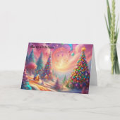 Weihnachtskarte Feiertagskarte (Vorderseite)