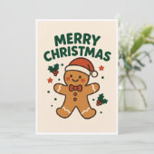 Weihnachtskarte Feiertagskarte (Stehend Vorderseite)