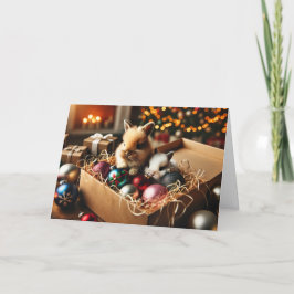 Weihnachtskarte Feiertagskarte