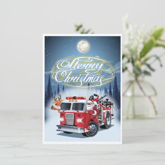 Weihnachtskarte Feiertagskarte (Stehend Vorderseite)