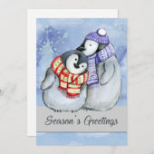 Weihnachtskarte Feiertagskarte (Vorne/Hinten)