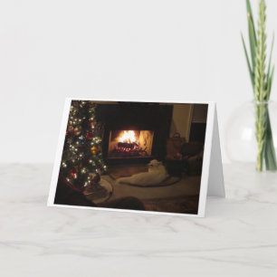 Weihnachtskarte Feiertagskarte