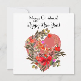 Weihnachtskarte! Feiertagskarte