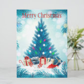 Weihnachtskarte Feiertagskarte (Stehend Vorderseite)