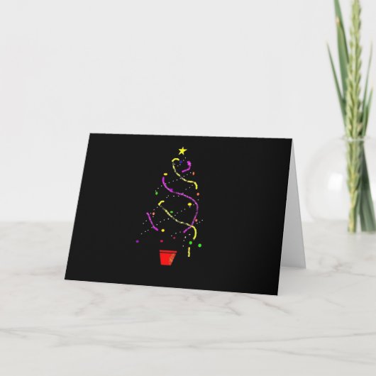 Weihnachtskarte Feiertagskarte (Vorderseite)