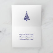 Weihnachtskarte Feiertagskarte (Innenseite)