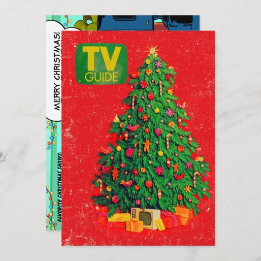 Weihnachtskarte Feiertagskarte (Vorne/Hinten)