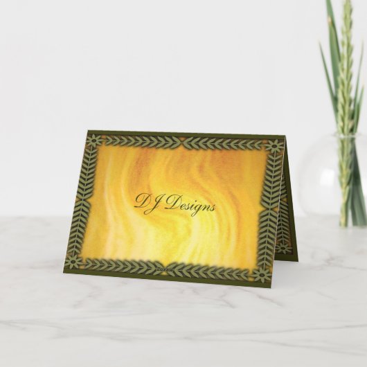 Weihnachtskarte Feiertagskarte (Rückseite)