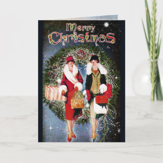 Weihnachtskarte Feiertagskarte