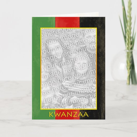 Weihnachtskarte Feiertagskarte (Vorderseite)