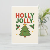 Weihnachtskarte Feiertagskarte (Stehend Vorderseite)