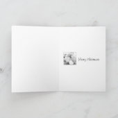 Weihnachtskarte Feiertagskarte (Innenseite)