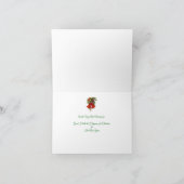 Weihnachtskarte Feiertagskarte (Innenseite)