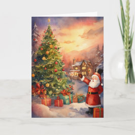 Weihnachtskarte Feiertagskarte
