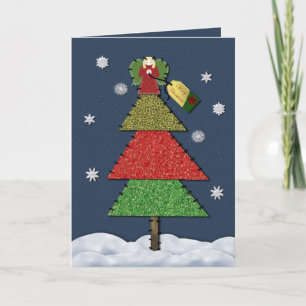 Weihnachtskarte Feiertagskarte