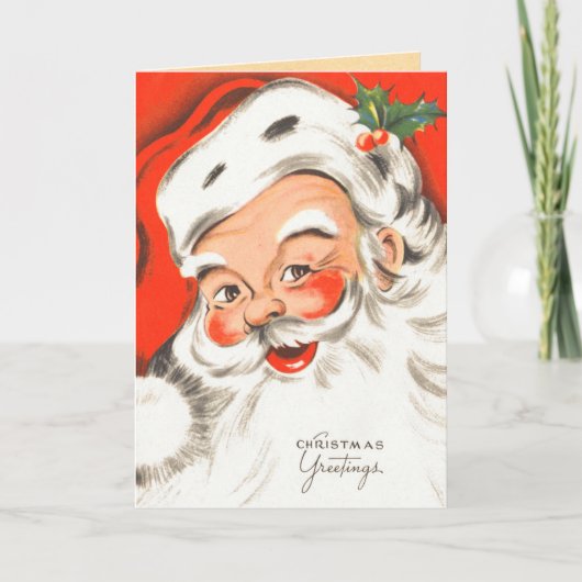 Weihnachtskarte Feiertagskarte (Vorderseite)