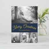 Weihnachtskarte Feiertagskarte (Stehend Vorderseite)