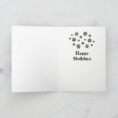Weihnachtskarte Feiertagskarte (Innenseite)