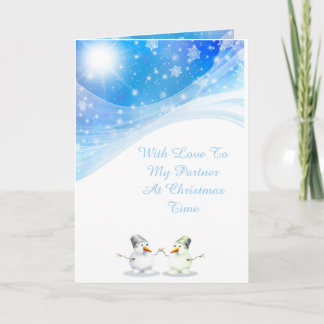 Weihnachtskarte Feiertagskarte