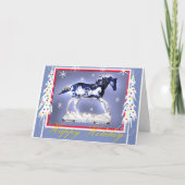 Weihnachtskarte Feiertagskarte (Vorderseite)