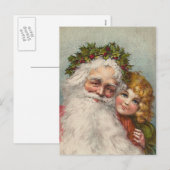 Weihnachtskarte Feiertagspostkarte (Vorne/Hinten)