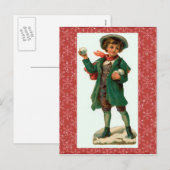 Weihnachtskarte Feiertagspostkarte (Vorne/Hinten)
