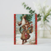 Weihnachtskarte Feiertagspostkarte (Stehend Vorderseite)