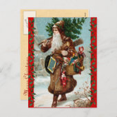 Weihnachtskarte Feiertagspostkarte (Vorne/Hinten)