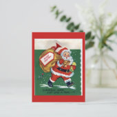 Weihnachtskarte Feiertagspostkarte (Stehend Vorderseite)