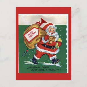 Weihnachtskarte Feiertagspostkarte