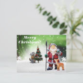Weihnachtskarte Feiertagspostkarte (Stehend Vorderseite)