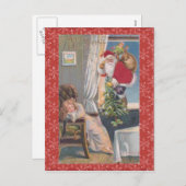 Weihnachtskarte Feiertagspostkarte (Vorne/Hinten)