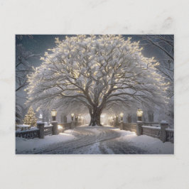 Weihnachtskarte Feiertagspostkarte