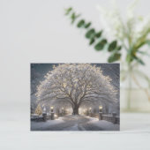 Weihnachtskarte Feiertagspostkarte (Stehend Vorderseite)