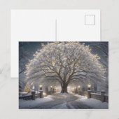 Weihnachtskarte Feiertagspostkarte (Vorne/Hinten)