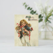 Weihnachtskarte Feiertagspostkarte (Stehend Vorderseite)