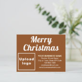 Weihnachtskarte Feiertagspostkarte (Stehend Vorderseite)