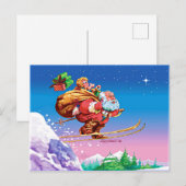 Weihnachtskarte Feiertagspostkarte (Vorne/Hinten)