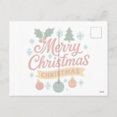 Weihnachtskarte Feiertagspostkarte (Rückseite)