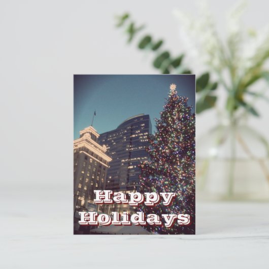 Weihnachtskarte Feiertagspostkarte (Stehend Vorderseite)