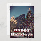 Weihnachtskarte Feiertagspostkarte (Vorne/Hinten)